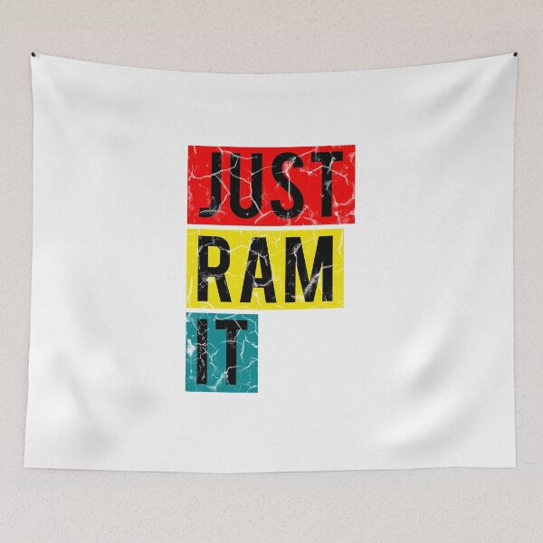 Item preview, Just ram it - cool Football Saying - Fotball Fans designed and sold by Kentala.