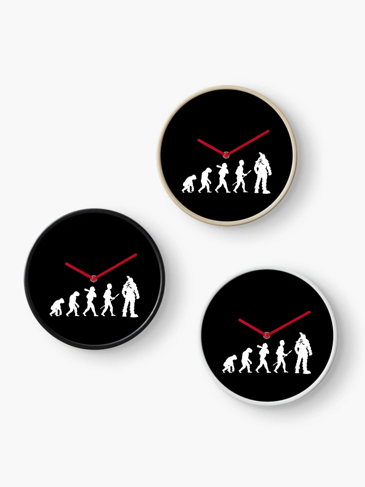 Thumbnail 3 of 4, Clock, Evolution - Akuma - Inverted designed and sold by CCCDesign.
