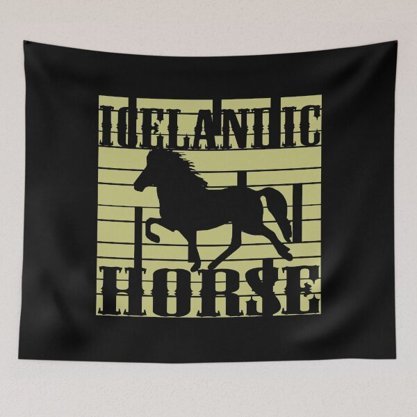 Artikelvorschau, Icelandic Horse: Island Pferd Tölt Pony Merch entworfen und verkauft von iLambdaChi.
