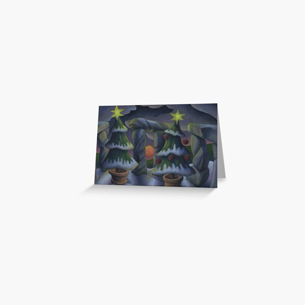 YuleTreeHenge Greeting Card