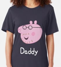 Daddy Pig Slim Fit T-Shirt