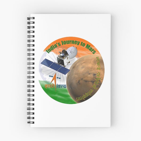 Item preview, ISRO - Mars Orbital Mission Program Logo designed and sold by Nikki SpaceStuffPlus.