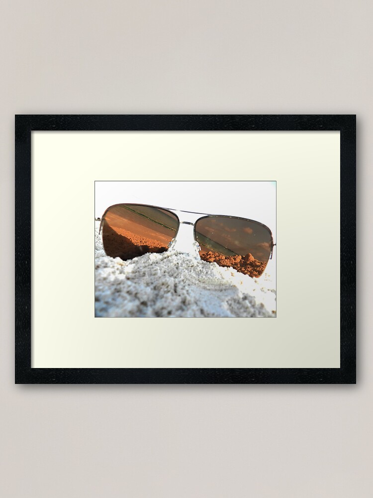 view through sunglasses