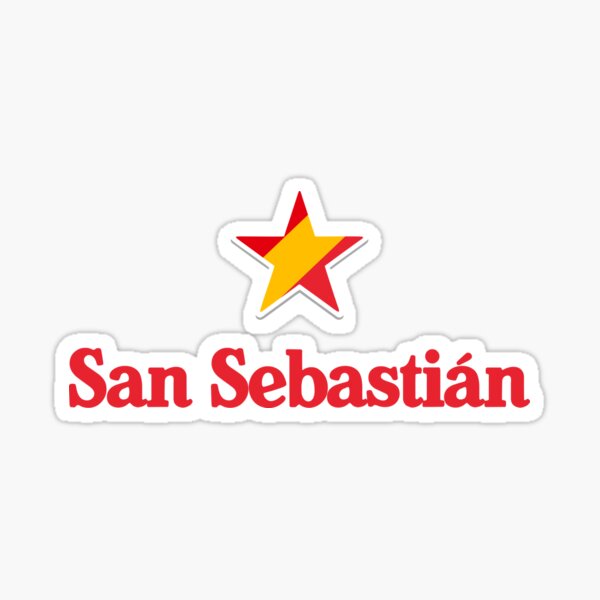 Stars of Spain - San Sebastian Sticker