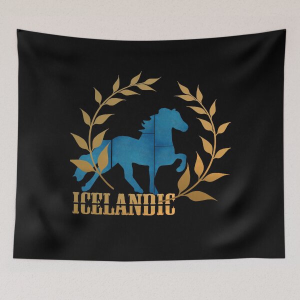 Item preview, Icelandic Horse: Iceland Horse Tölt Pony Merch designed and sold by iLambdaChi.