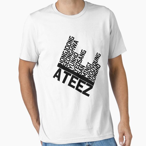 Item preview, ATEEZ Member Names Design designed and sold by The Kpop  Konverters.
