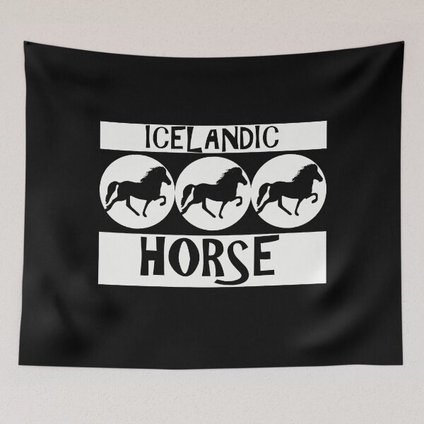Item preview, Icelandic Horse: Iceland Horse Tölt Pony Merch designed and sold by iLambdaChi.