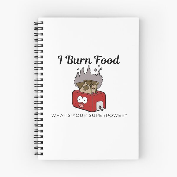 Item preview, I Burn Food Superpower designed and sold by MyBeadJeweledWd.