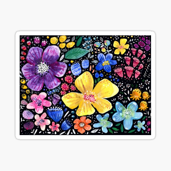 Flower Galore Sticker