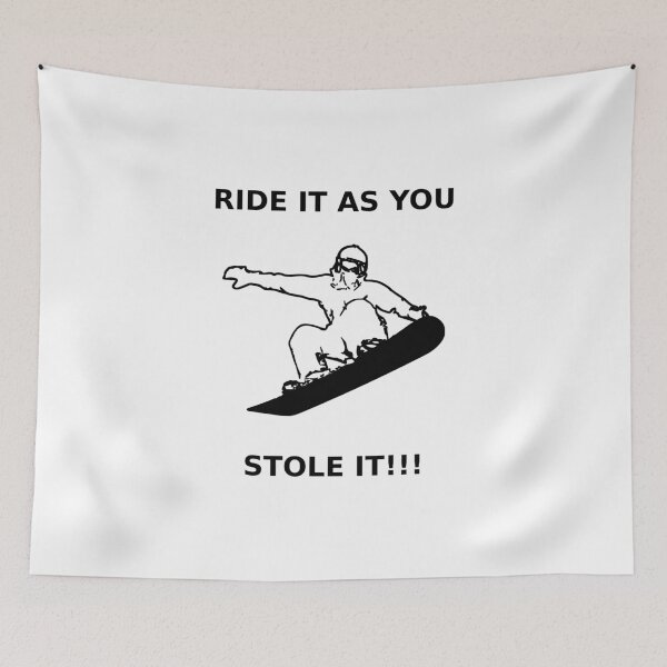 Item preview, RideItAsYouStoleIt designed and sold by TheNerdPerl6.