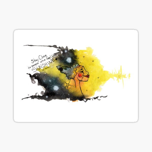 Seek Sunshine Sticker
