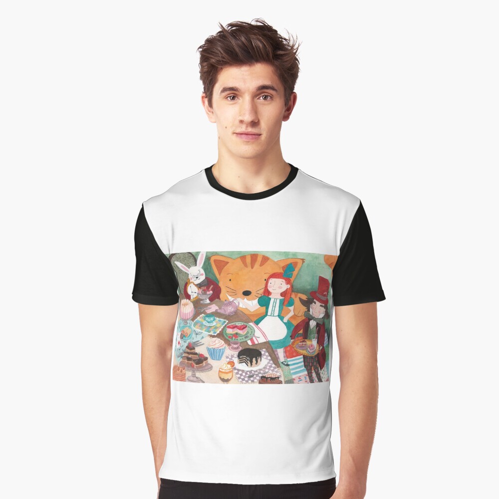 Vista previa del artículo con la obra «Camiseta gráfica», diseñado y vendido por paulahurtado.