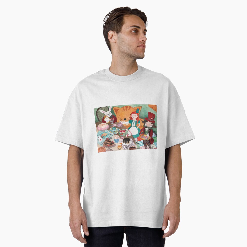 Vista previa del artículo con la obra «Camiseta oversize», diseñado y vendido por paulahurtado.