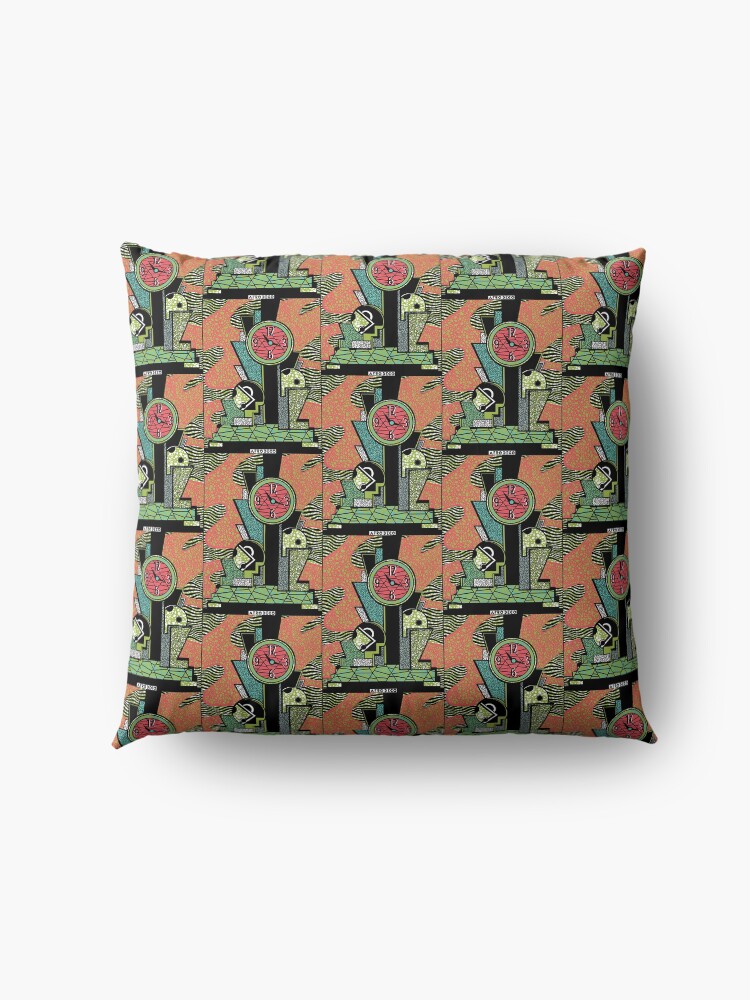 Alternate view of ART DECO CLOCK Floor Pillow