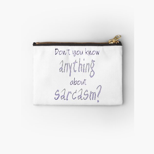 Item preview, Trolls-Inspired "Don't You Know Anything About Sarcasm?" designed and sold by mulberrydragon.