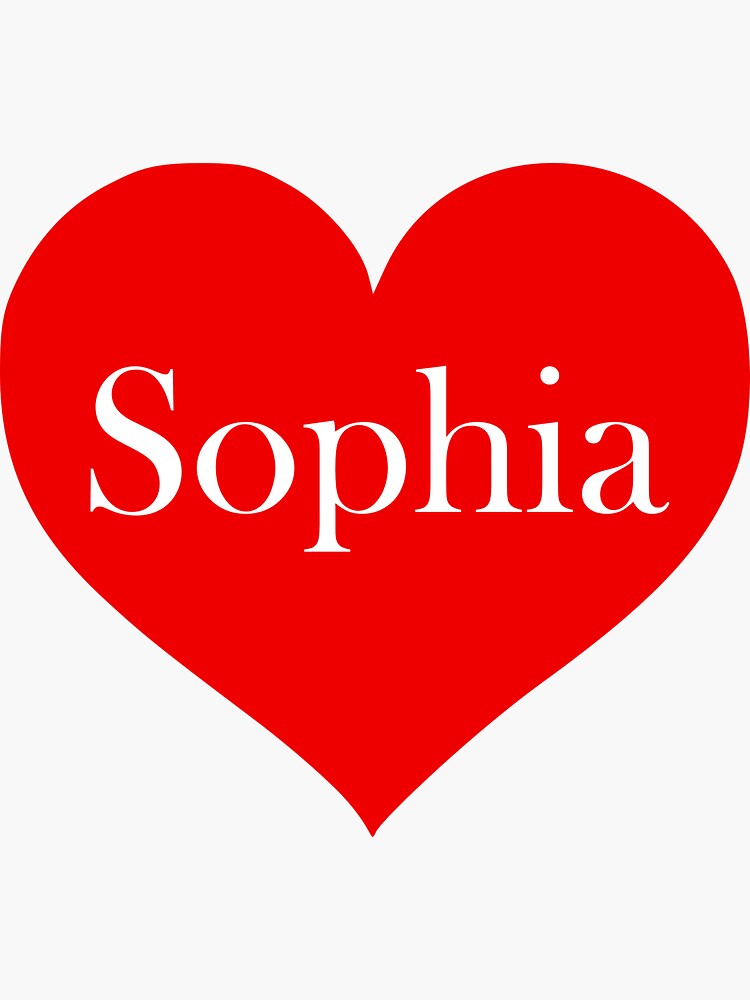 my-name-is-sophia-sticker-for-sale-by-jv21-redbubble