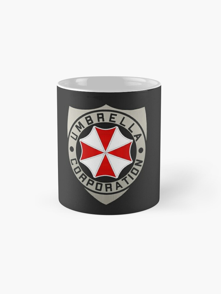 Umbrella Corporation Logo Badge Resident Evil Badge Coffee Mug For Sale By Surik Redbubble 