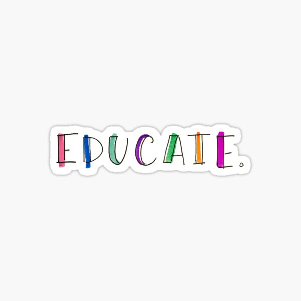 EDUCATE Sticker