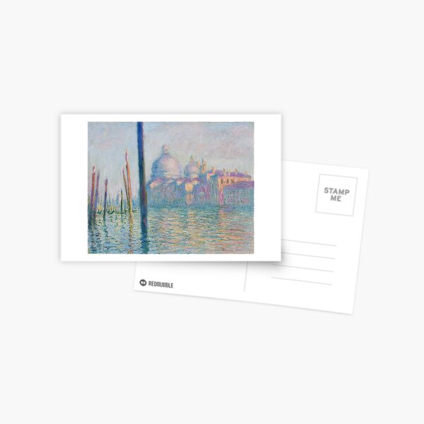 Claude Monet, The Grand Canal, 1908 Postcard