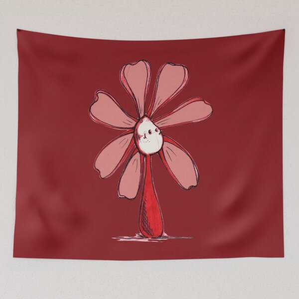Item preview, Red Color Chakra Flowerkid designed and sold by renpencreations.