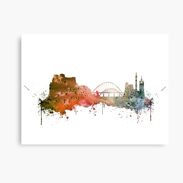 Newcastle skyline Canvas Print