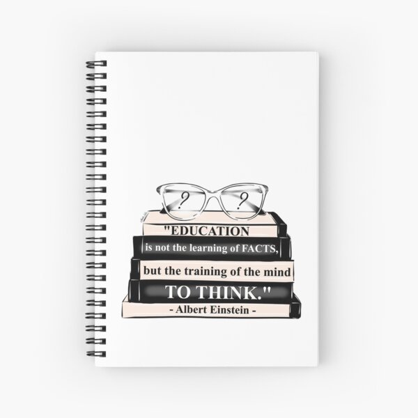 Sketch Noir - MOTIVATION Spiral Notebook