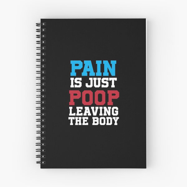 Item preview, Pain is just poop leaving the body designed and sold by Jordan Matelsky.