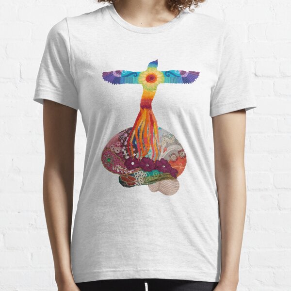 Rising Phoenix Brain - for neuro motivation Essential T-Shirt