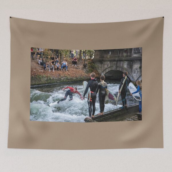 Item preview, Germany. Munich. English Garden. River Surfing. designed and sold by vadim19.