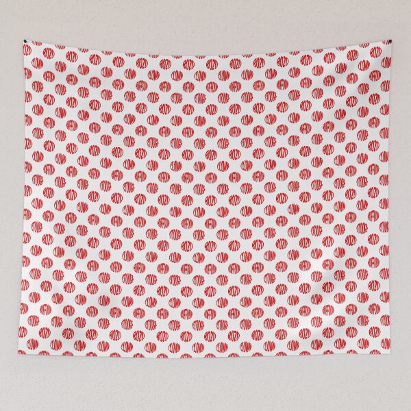 Item preview, Polka dot clowns white designed and sold by Pawgyle.