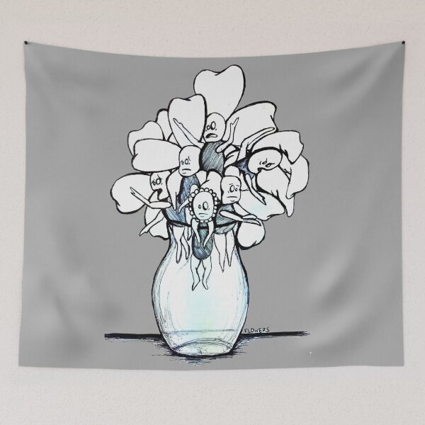 Item preview, Pretty Flowerkids in a Vase designed and sold by renpencreations.