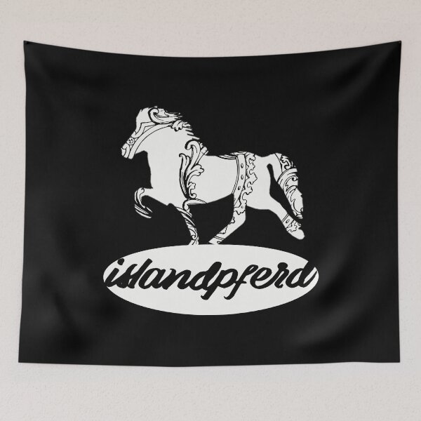 Item preview, Icelandic Horse: Iceland Horse Tölt Pony Merch designed and sold by iLambdaChi.