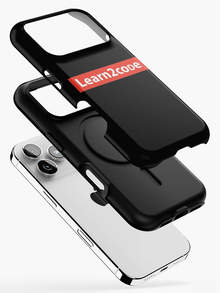Thumbnail 2 of 4, iPhone Case, Learn 2 Code designed and sold by baggss.