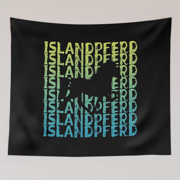 Item preview, Icelandic Horse: Iceland Horse Tölt Pony Merch designed and sold by iLambdaChi.