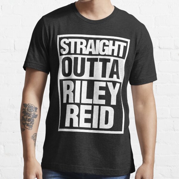 Straight Outta Riley Reid Black And White T Shirt For Sale By Under