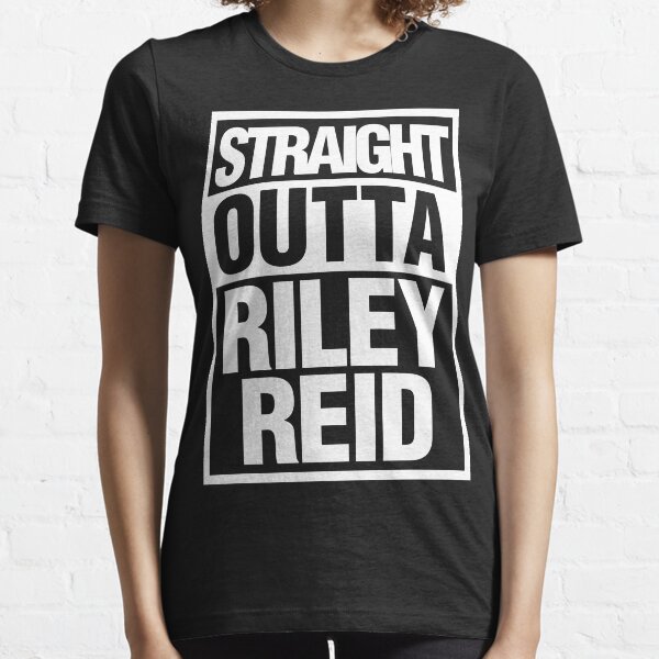 Tout droit Riley Reid noir et blanc T-shirt essentiel