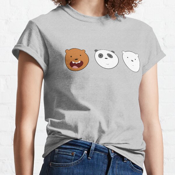 We Bare Bears Triple Circle Classic T-Shirt