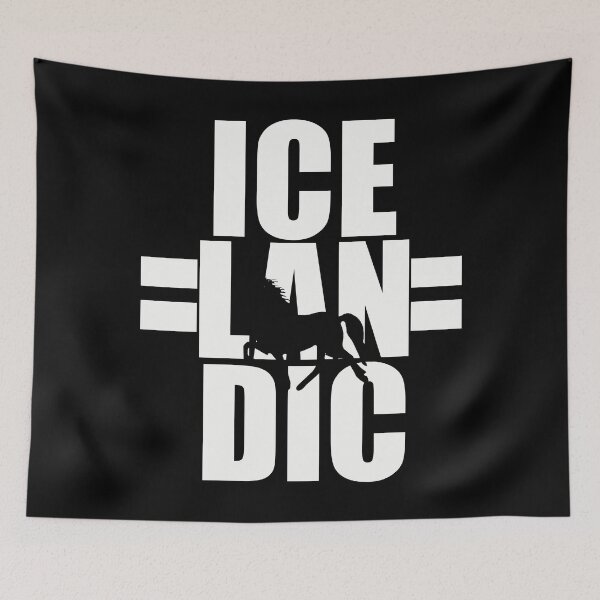 Item preview, Icelandic Horse: Iceland Horse Tölt Pony Merch designed and sold by iLambdaChi.