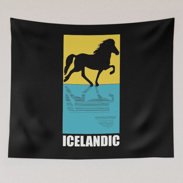 Item preview, Icelandic Horse: Iceland Horse Tölt Pony Merch designed and sold by iLambdaChi.