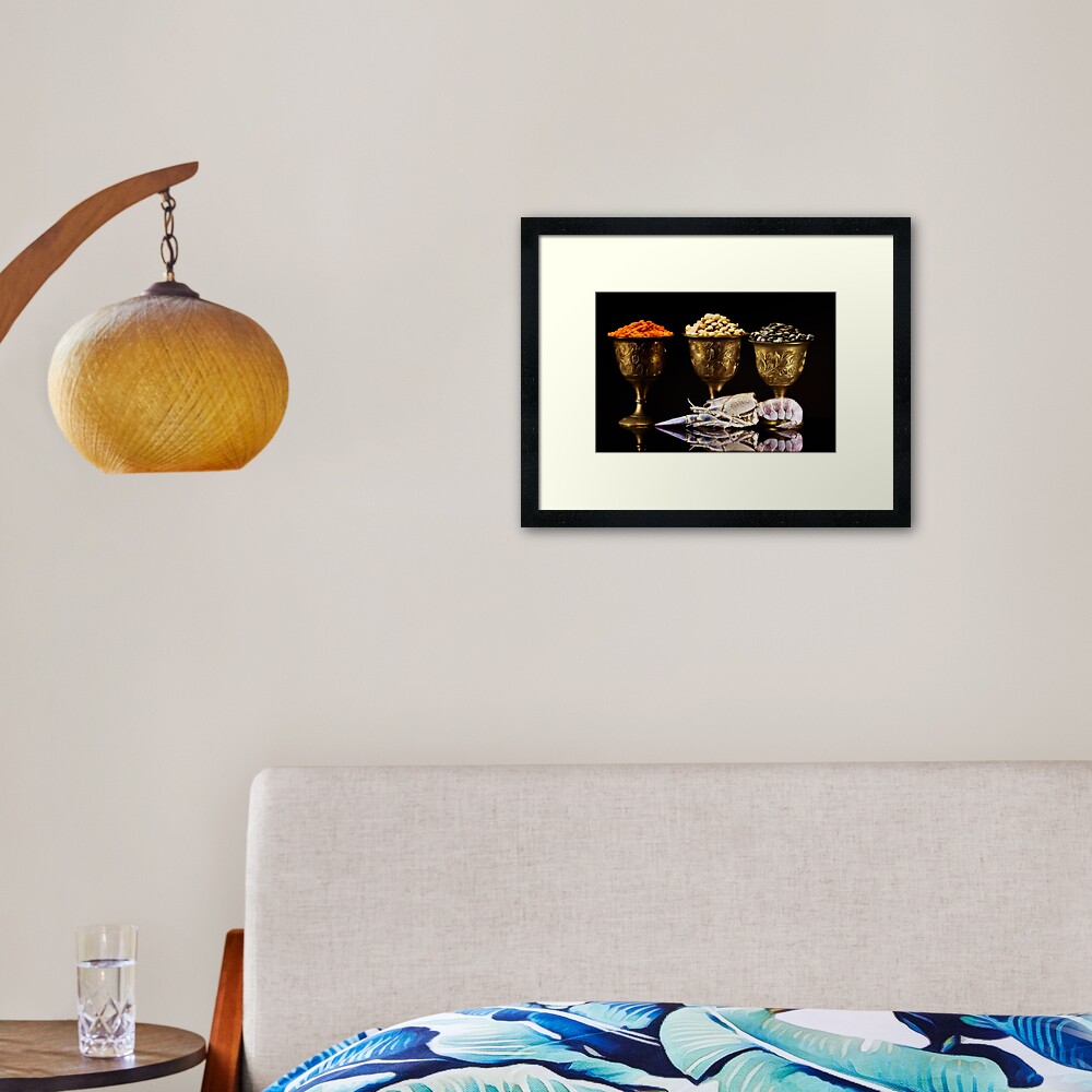 cray fish soup Framed Art Print