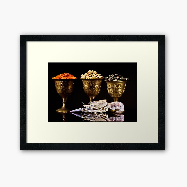 cray fish soup Framed Art Print