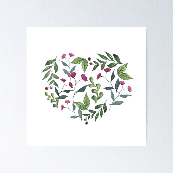 Aperçu de l'œuvre Coeur de fleur créée et vendue par Jewan.