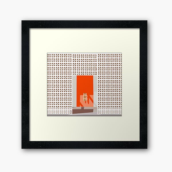 Item preview, Palm Springs Orange Door designed and sold by jenbucheli.