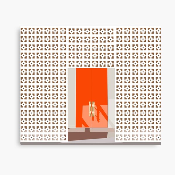 Item preview, Palm Springs Orange Door designed and sold by jenbucheli.
