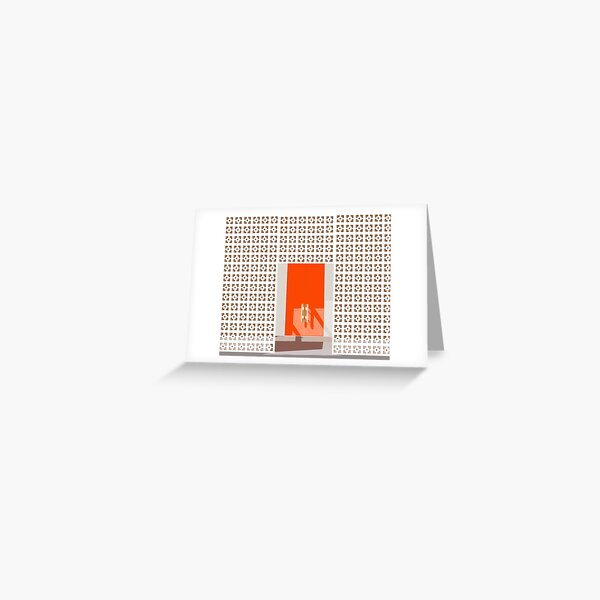 Item preview, Palm Springs Orange Door designed and sold by jenbucheli.