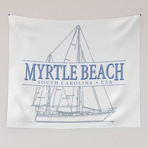 Item preview, Myrtle Beach South Carolina sailing souvenir designed and sold by Futurebeachbum.