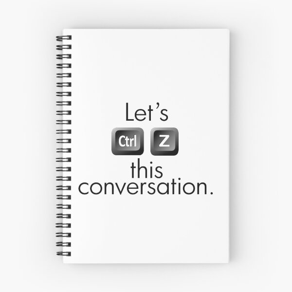 Item preview, Ctrl Z this Conversation designed and sold by VonStransen.