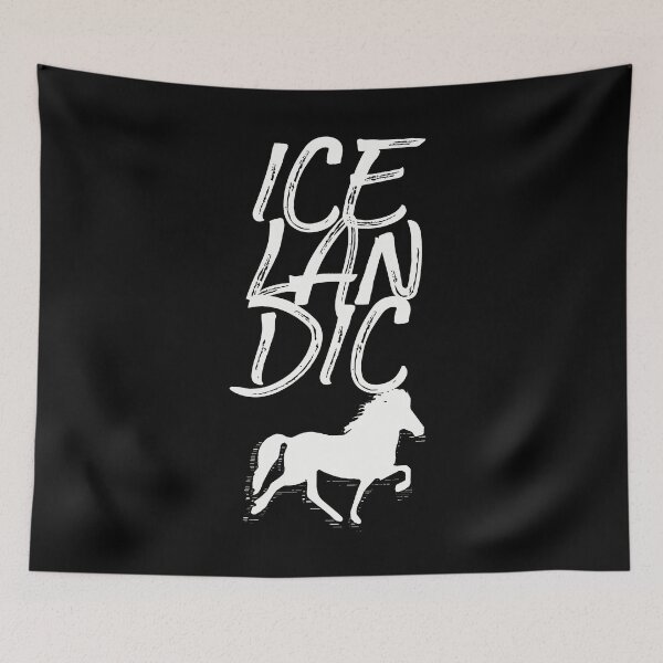 Item preview, Icelandic Horse: Iceland Horse Tölt Pony Merch designed and sold by iLambdaChi.