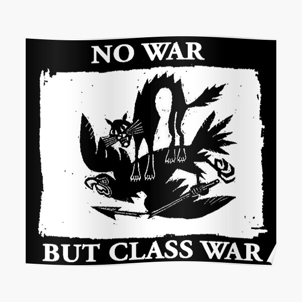 No hay guerra sino guerra de clases Póster