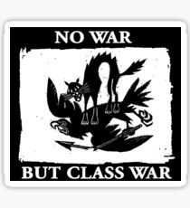 No War But Class War Sticker